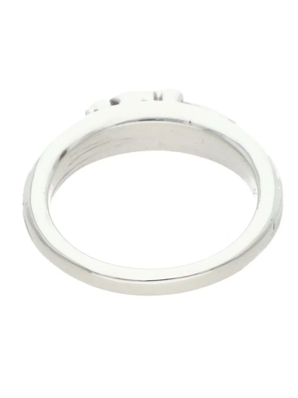 Chrome Hearts Baby Clsc P D Classic Dagger Pave Diamond Silver Ring